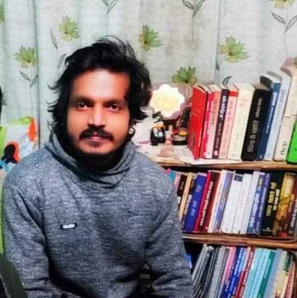 Aavash Guru, the founder and guardian of Madhesh Library &amp; Research Center