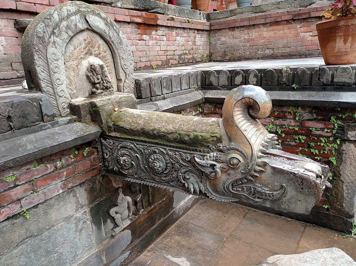 Concretised Taumadhi Sundhara in Bhaktapur