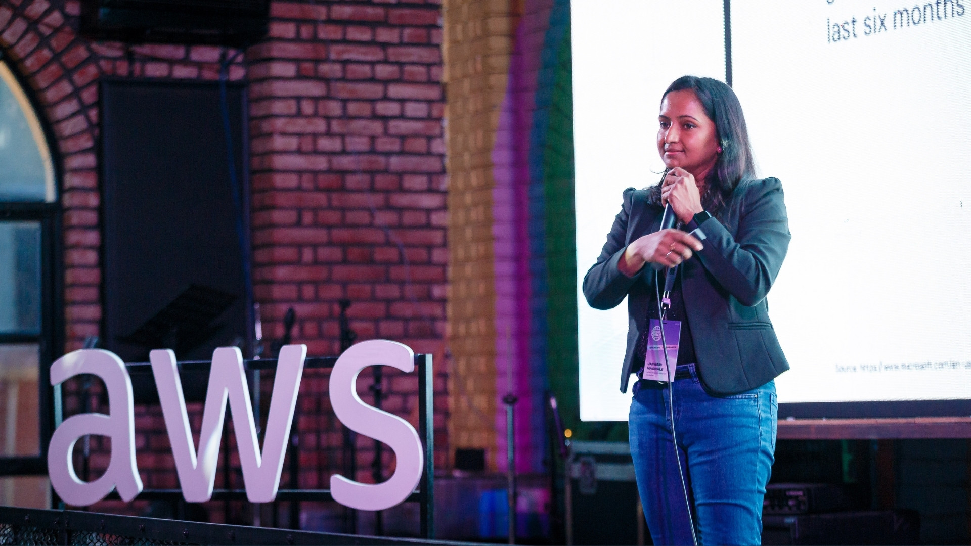 Jayasri Nagrale, senior product designer at Microsoft | Photo Courtesy: Design Disco 2025