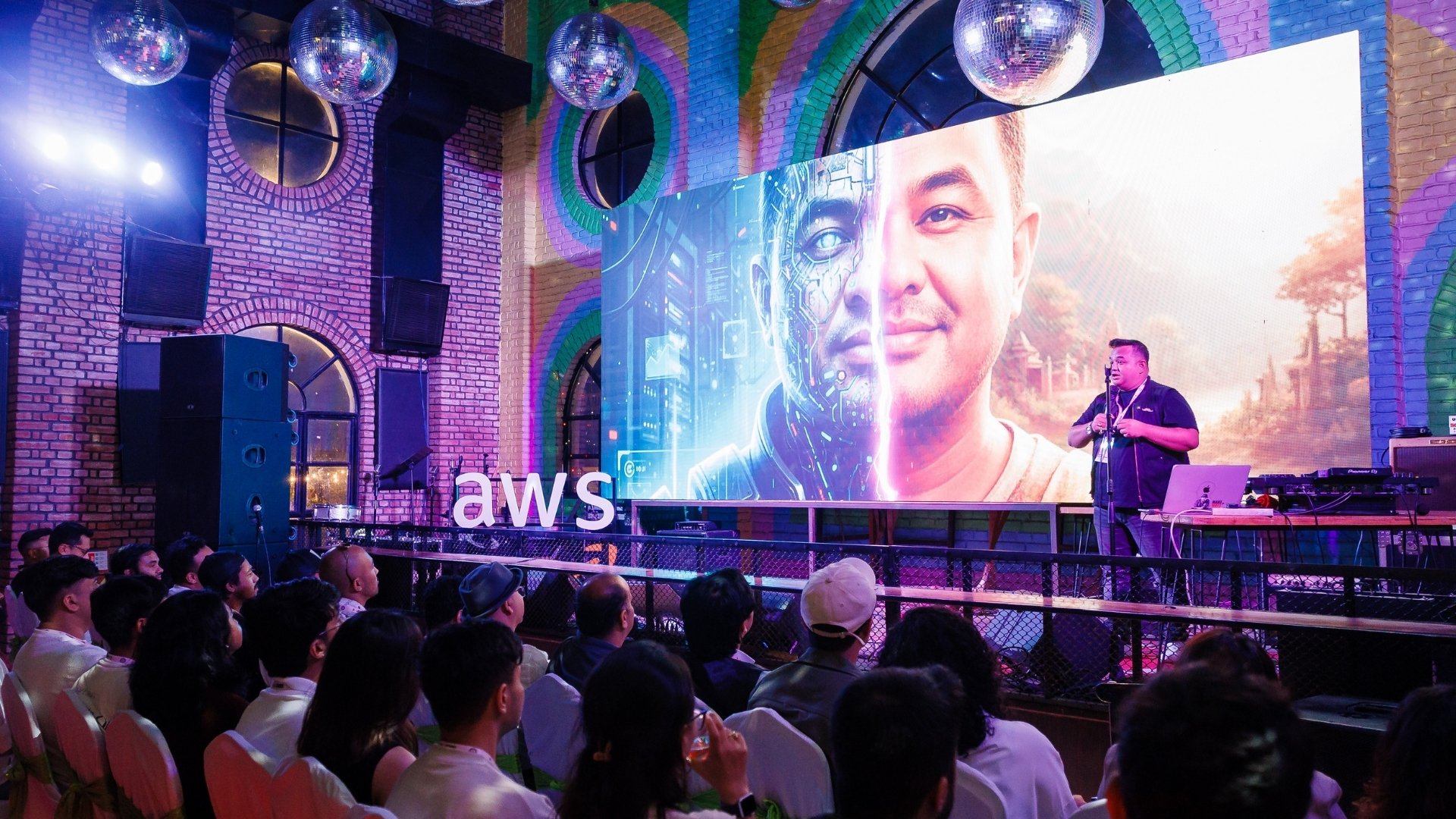 Bidhan Rajbhandari, governor at Ad Club Nepal | Photo Courtesy: Design Disco 2025