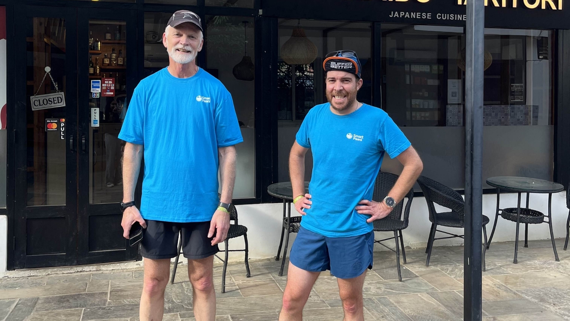 Tyler McMahon (Right) | Photo by: Diptina Sapkota