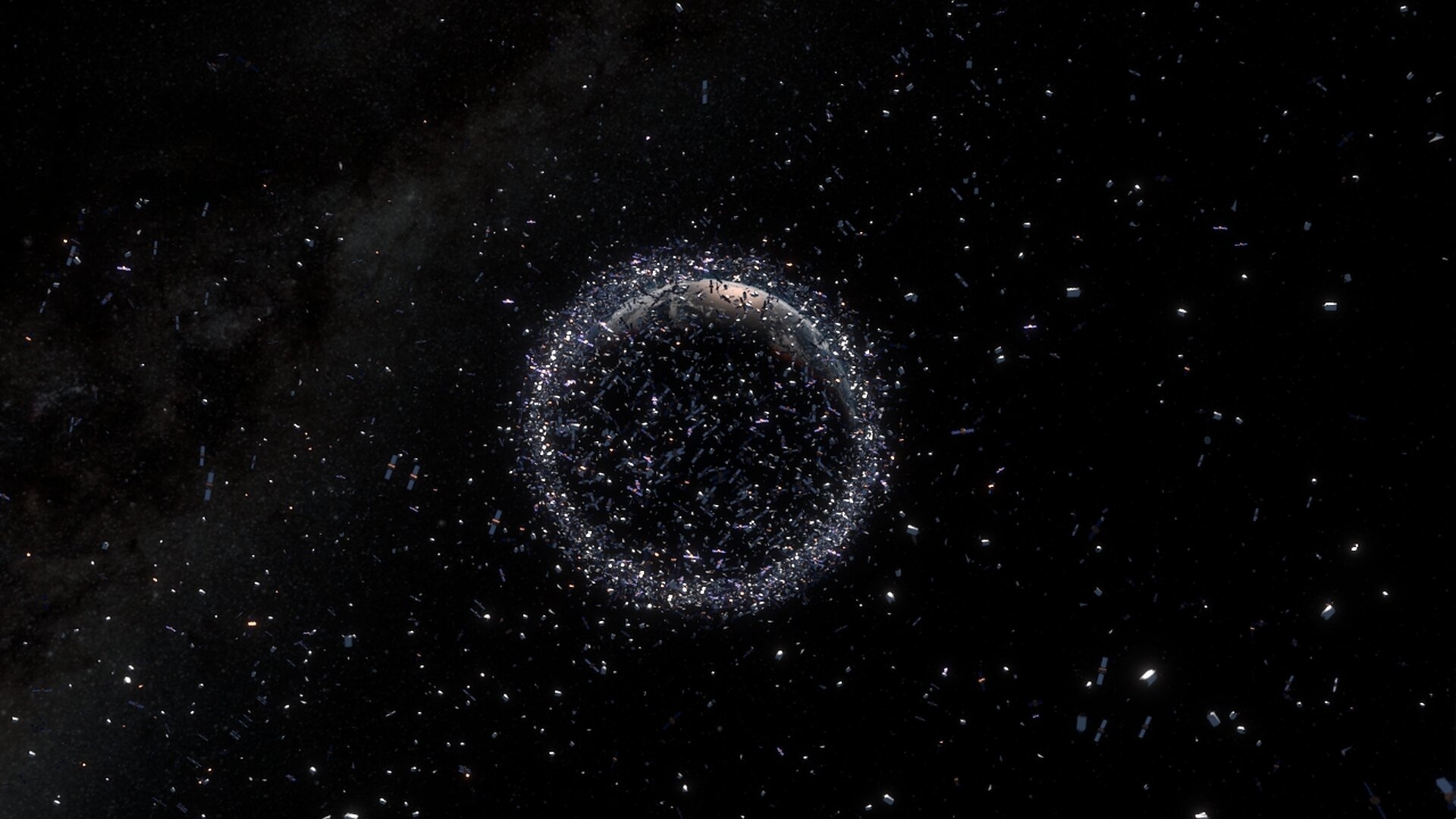 Space debris | Source: European Space Agency