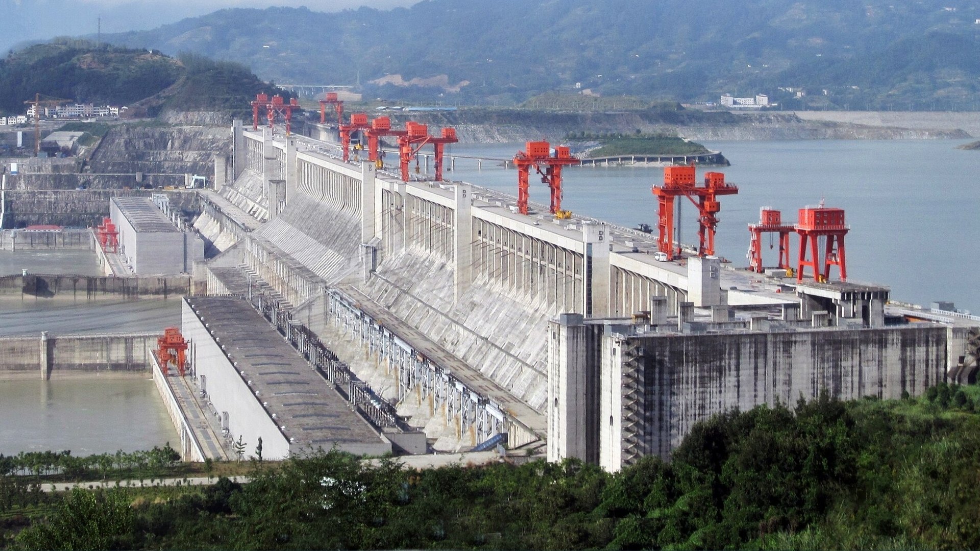 The Three Gorges Dam on the Yangtze River, China. Photo: Le Grand Portage/Wikimedia Commons