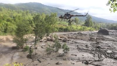 Seven dead, 18 missing in Bhotekoshi flood; Rainfall unlikely cause