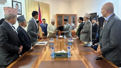 President Paudel’s Doha delegation includes daughter amid ongoing nepotism concerns